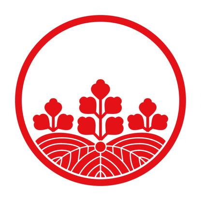 糸輪に覗き五三桐紋 8