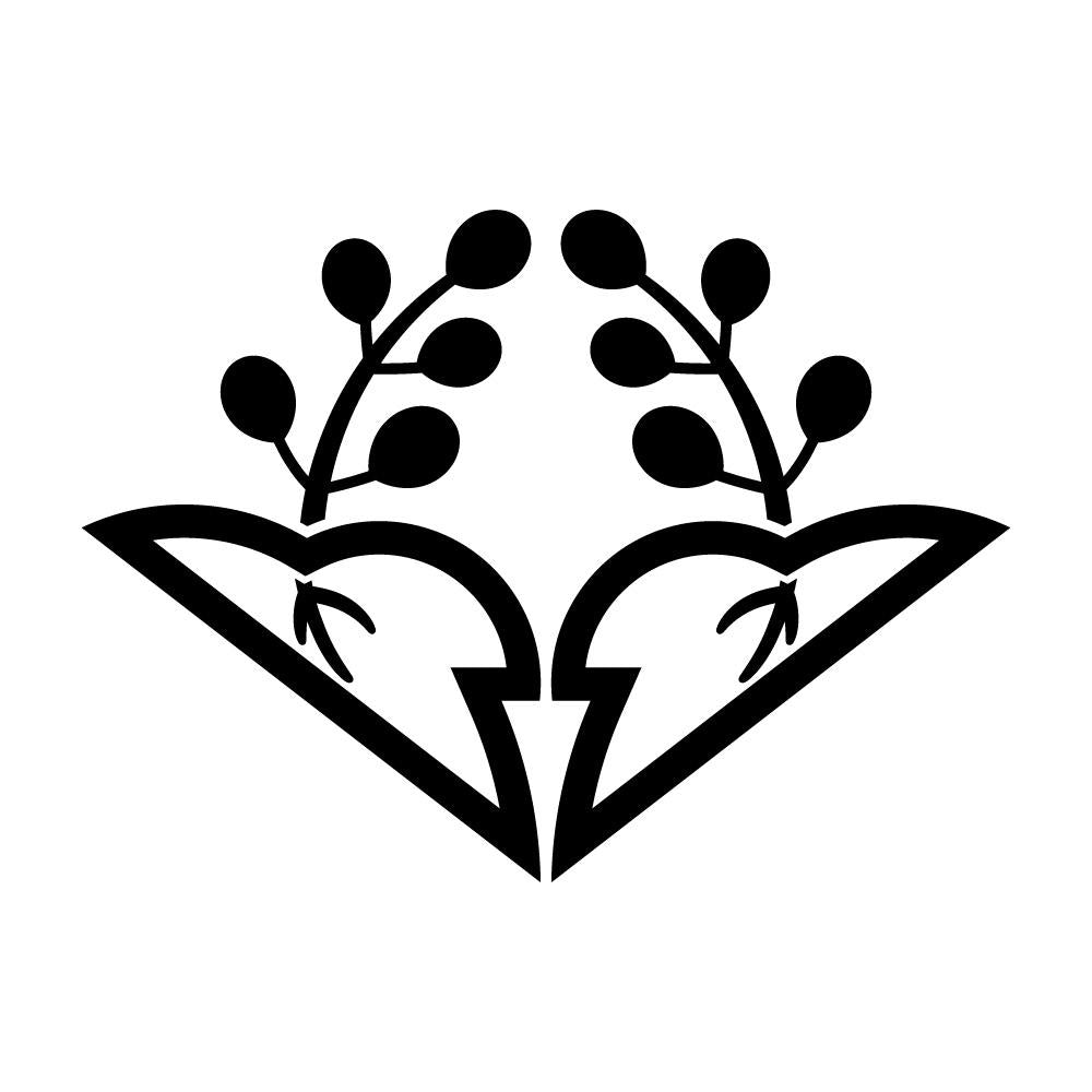 変わり割り桐菱紋