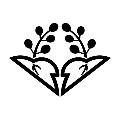 変わり割り桐菱紋