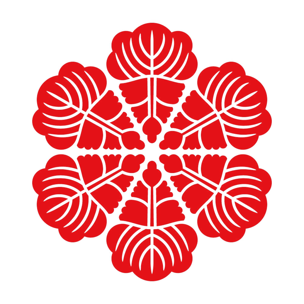 六つ唐桐紋 8