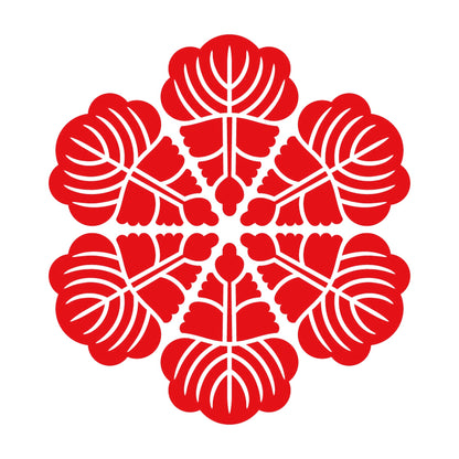 六つ唐桐紋 8