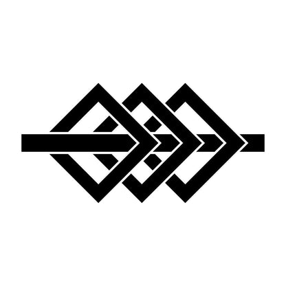 三つ釘抜きに閂紋