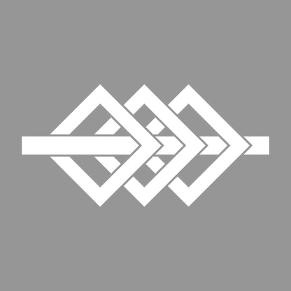 三つ釘抜きに閂紋 7
