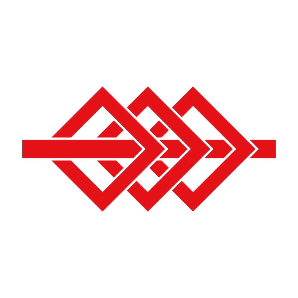 三つ釘抜きに閂紋 8