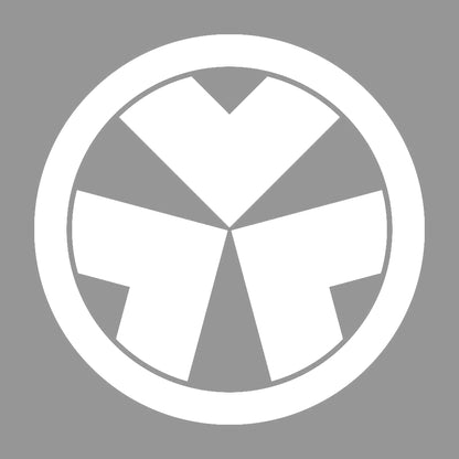 丸に三つ割り釘抜紋 7