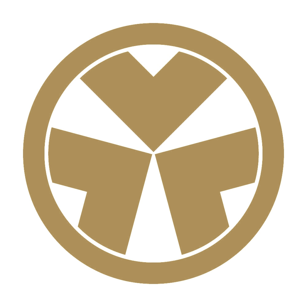 丸に三つ割り釘抜紋 9