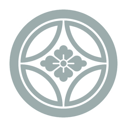 丸に中陰七宝に花菱紋 10
