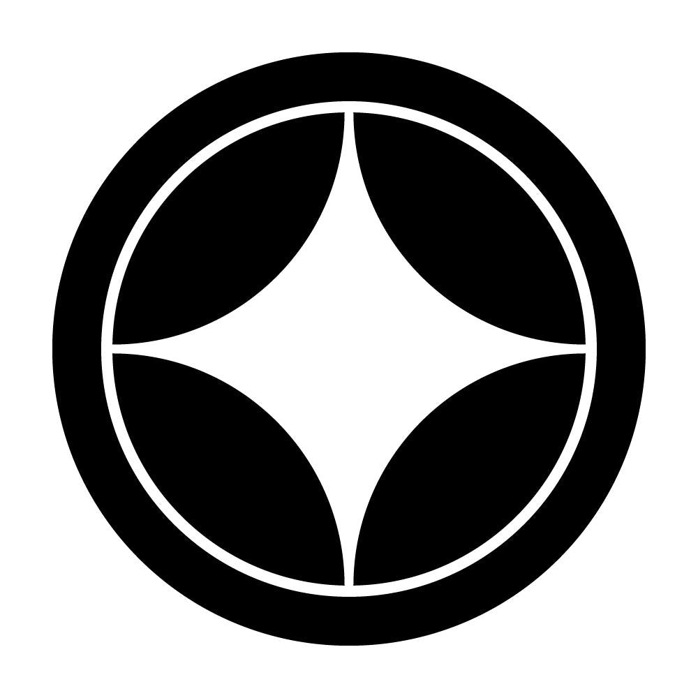丸に七宝紋