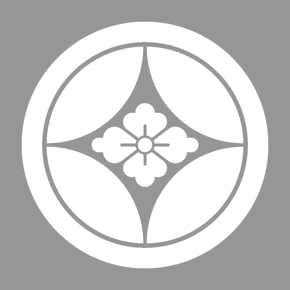 丸に七宝花菱紋 7