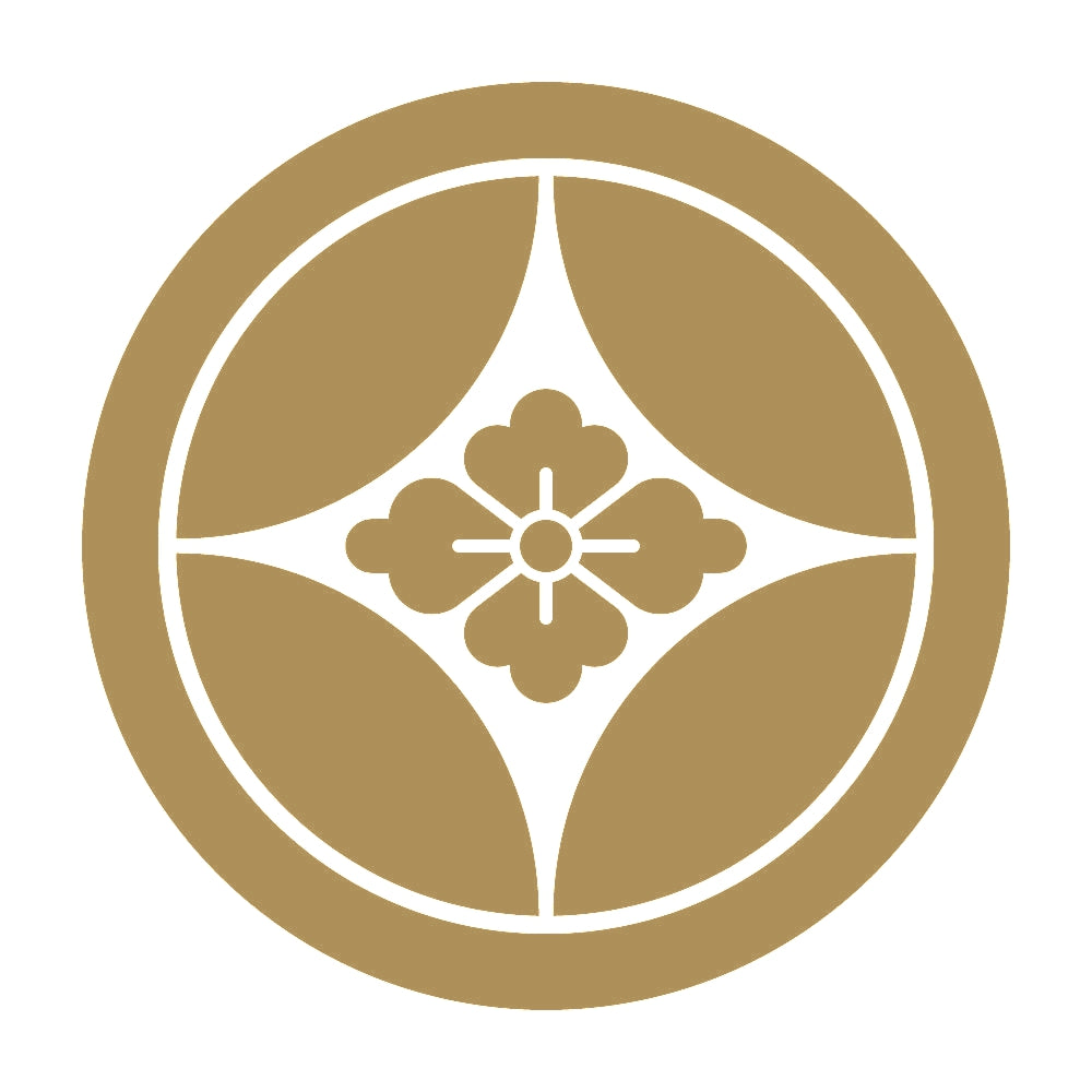 丸に七宝花菱紋 9