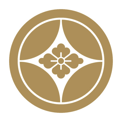 丸に七宝花菱紋 9
