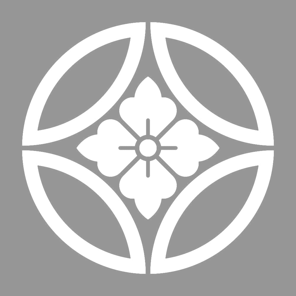 中陰七宝に花角紋 7