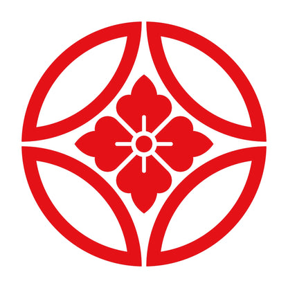 中陰七宝に花角紋 8