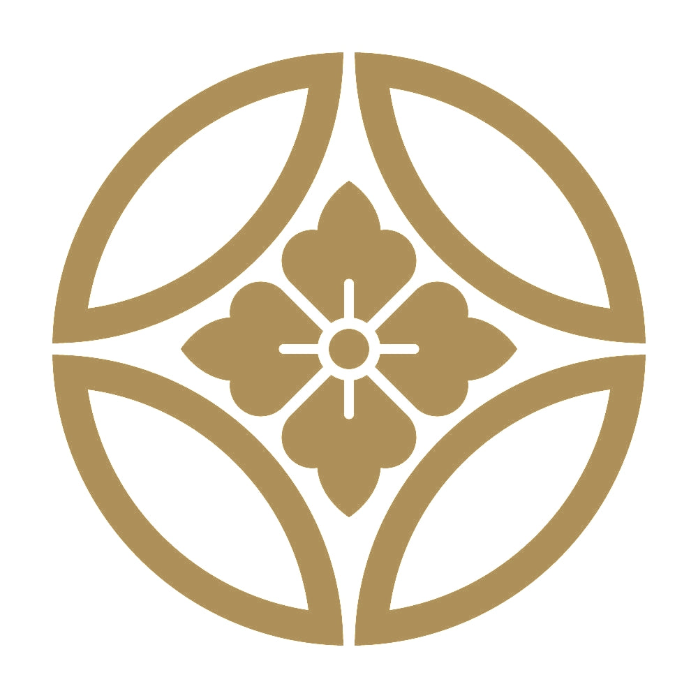 中陰七宝に花角紋 9