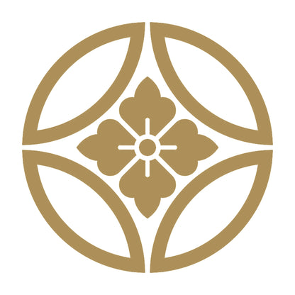 中陰七宝に花角紋 9