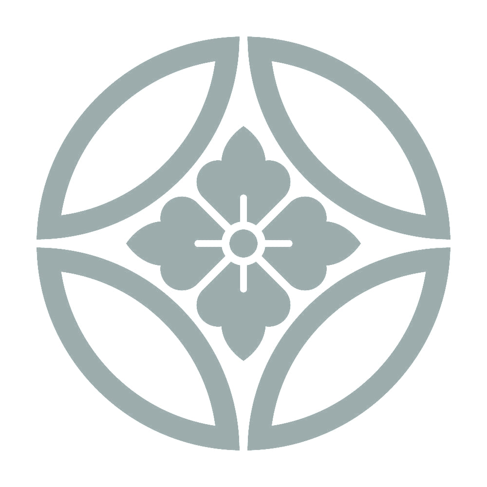中陰七宝に花角紋 10
