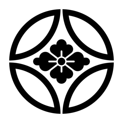 中陰七宝に日向花菱紋