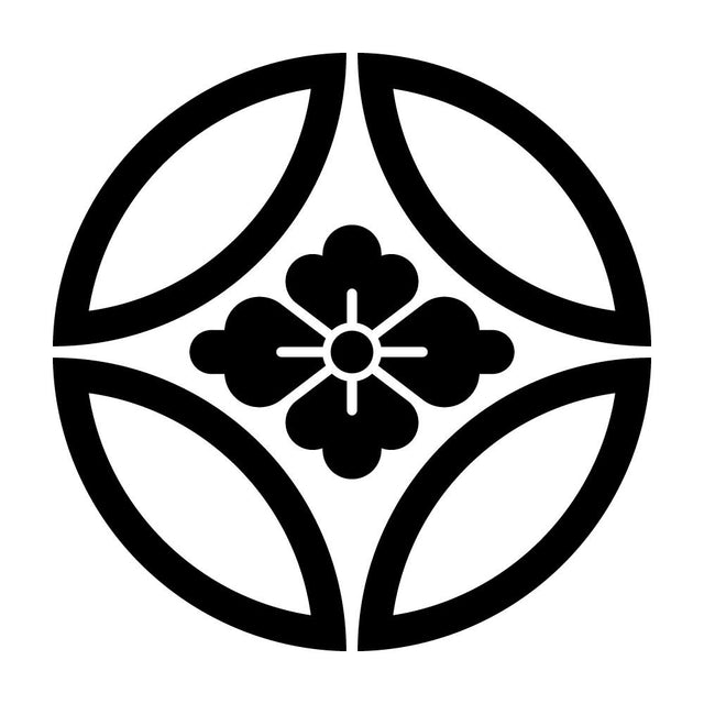 中陰七宝に日向花菱紋
