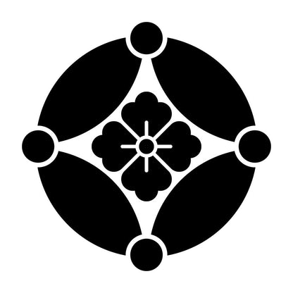 星付き七宝に花角紋
