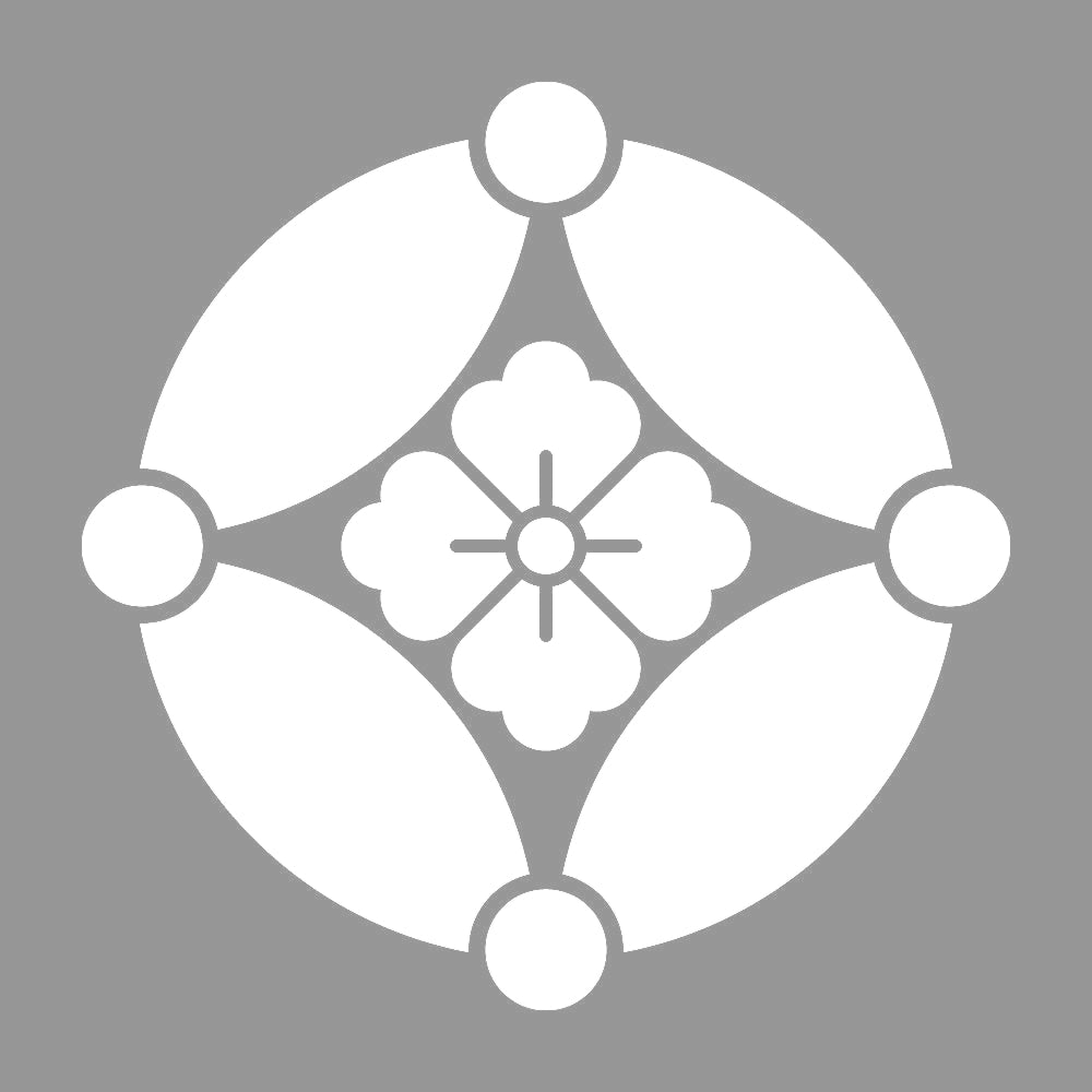 星付き七宝に花角紋 7