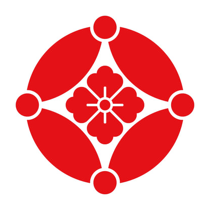 星付き七宝に花角紋 8