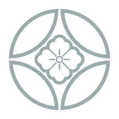 陰七宝に花角紋 10