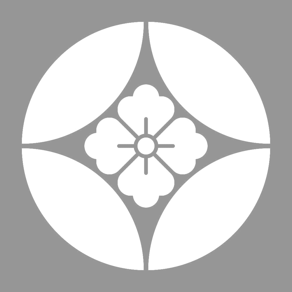 七宝に花角紋 7
