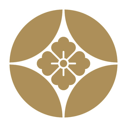 七宝に花角紋 9