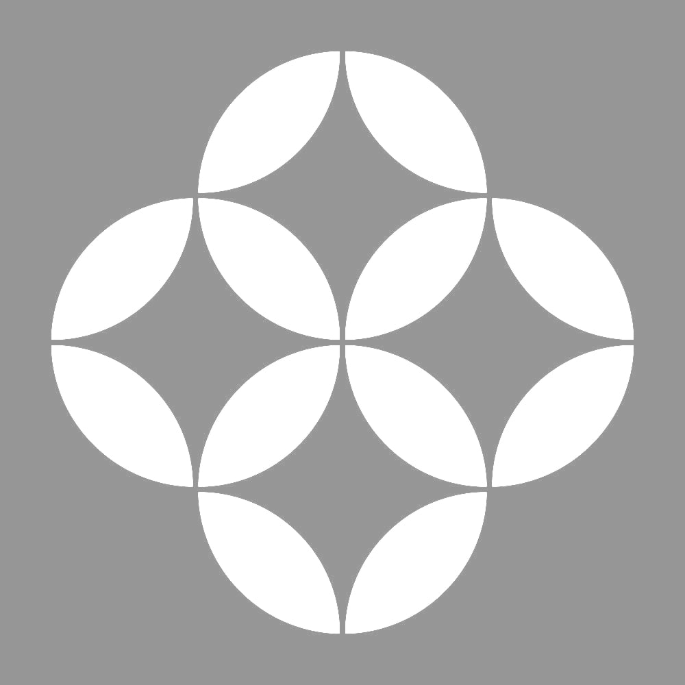 持ち合い四つ七宝紋 7