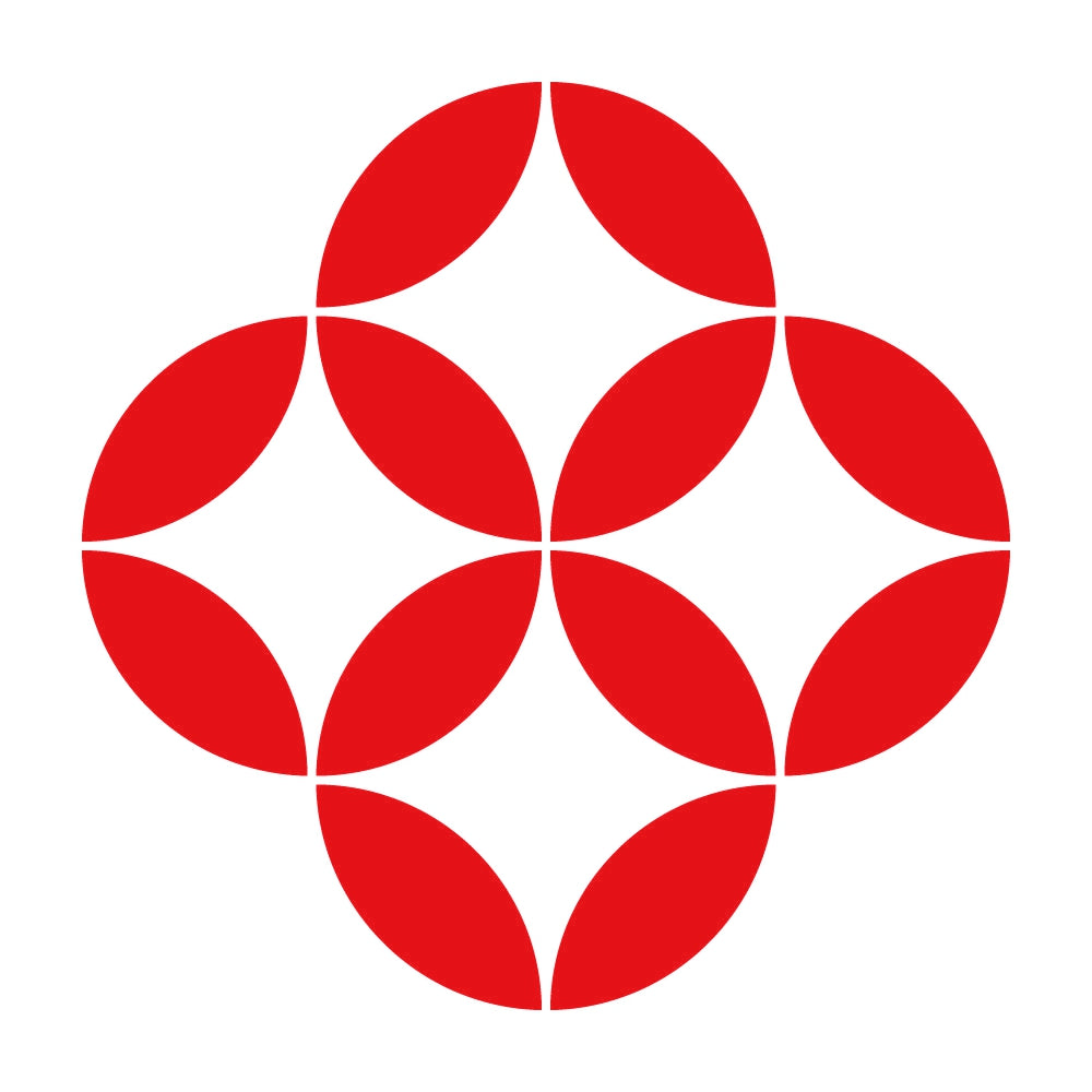 持ち合い四つ七宝紋 8