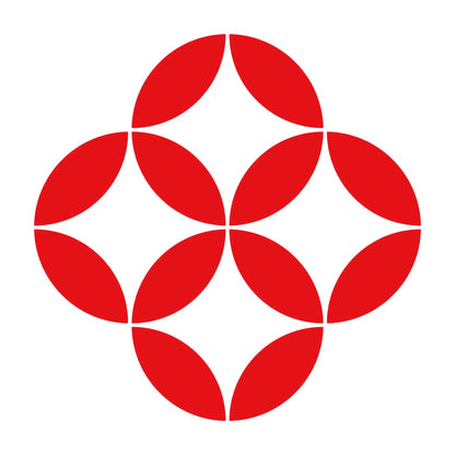 持ち合い四つ七宝紋 8