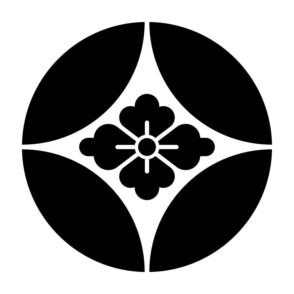 七宝に花菱紋