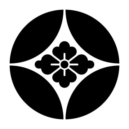 七宝に花菱紋