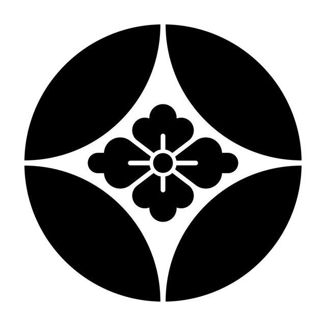 七宝に花菱紋