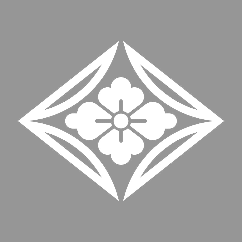 陰割り七宝菱に花菱紋 7