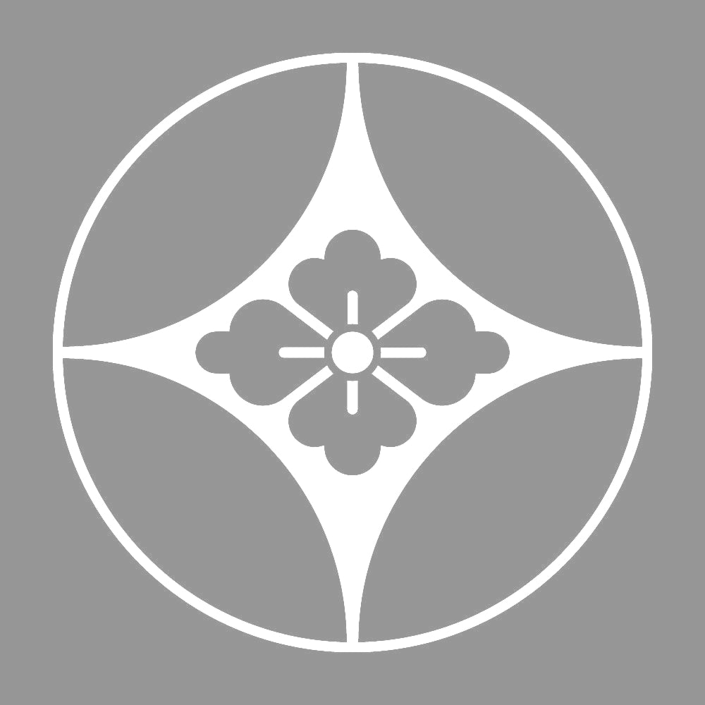 石持ち地抜き七宝に花菱紋 7