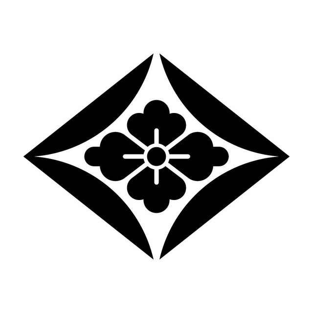 割り七宝菱に花菱紋