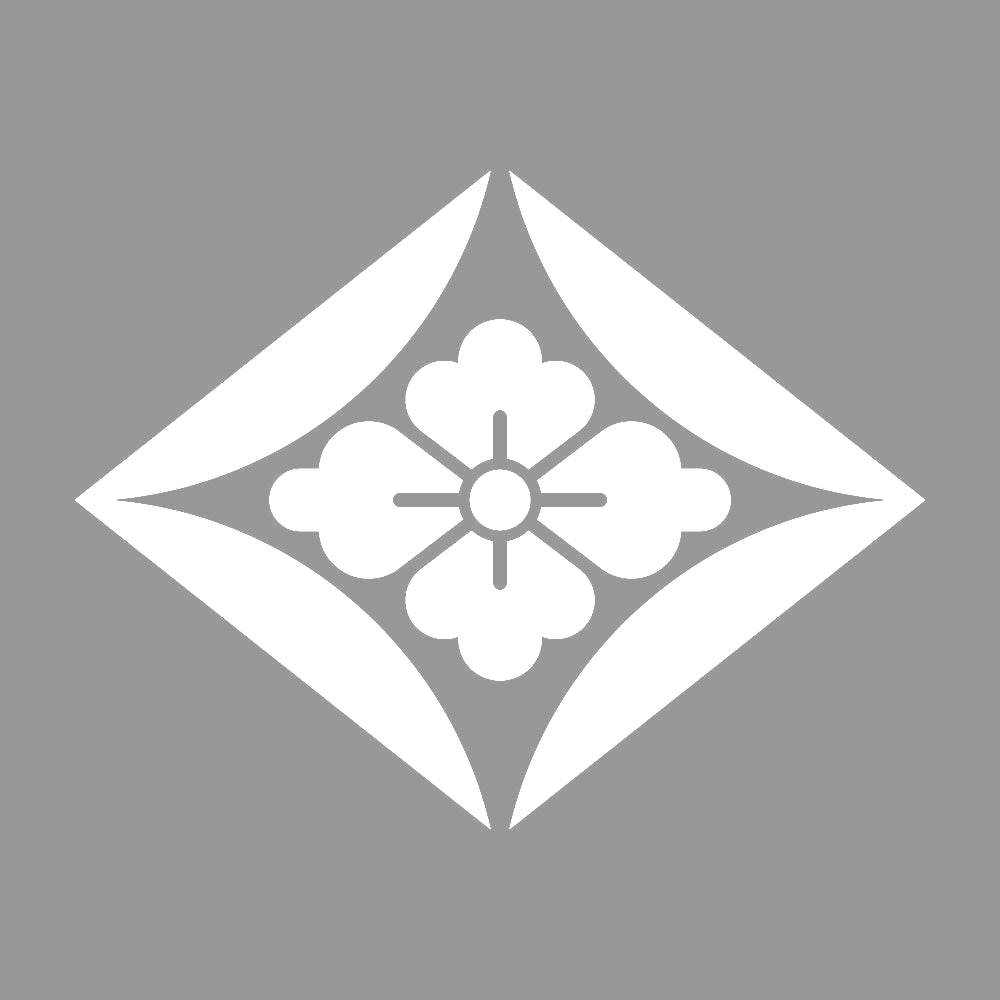 割り七宝菱に花菱紋 7