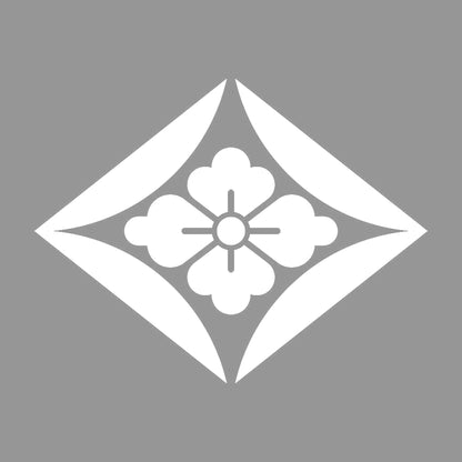 割り七宝菱に花菱紋 7