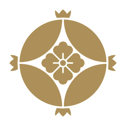花七宝に花角紋 9