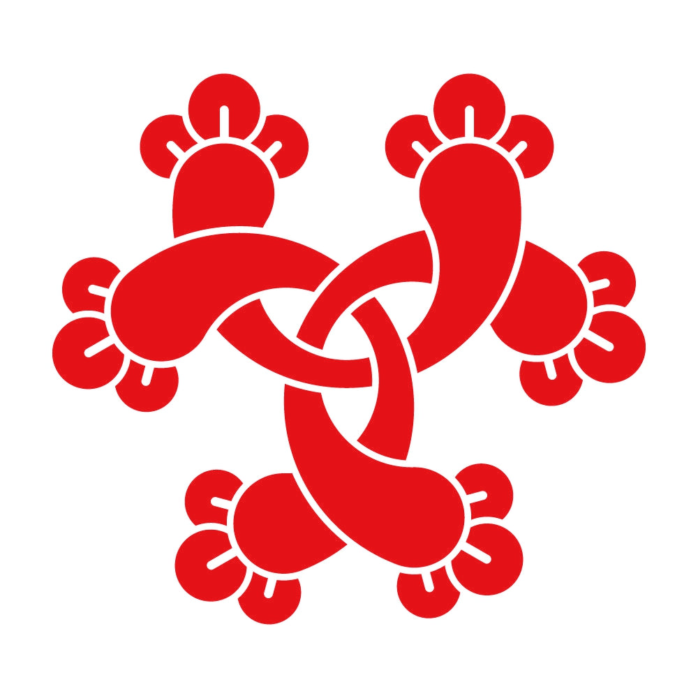 六つ組丁字紋 8