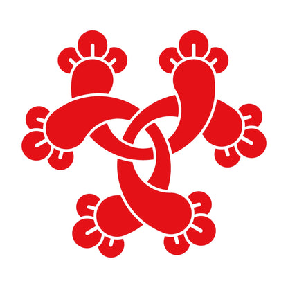 六つ組丁字紋 8