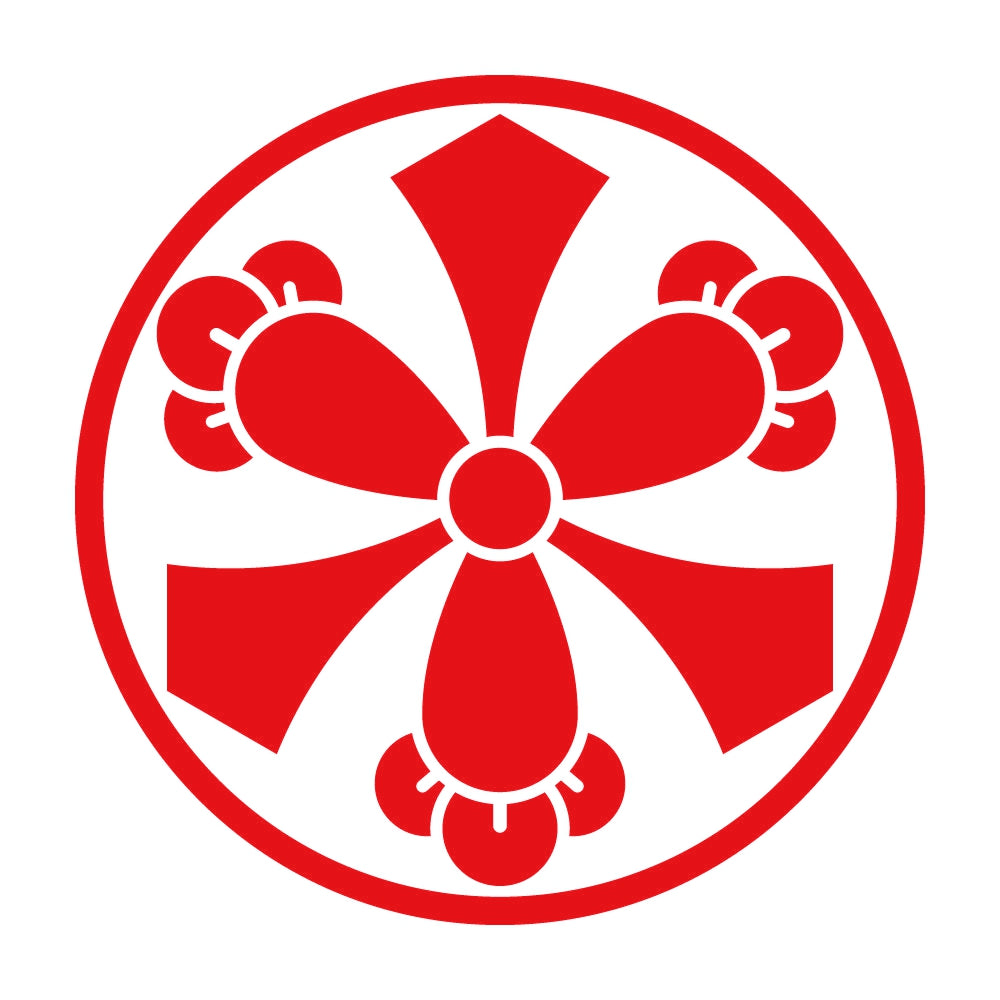 糸輪に剣三つ丁字紋 8