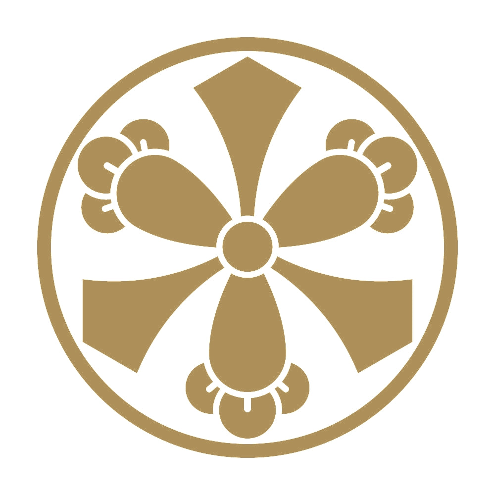 糸輪に剣三つ丁字紋 9