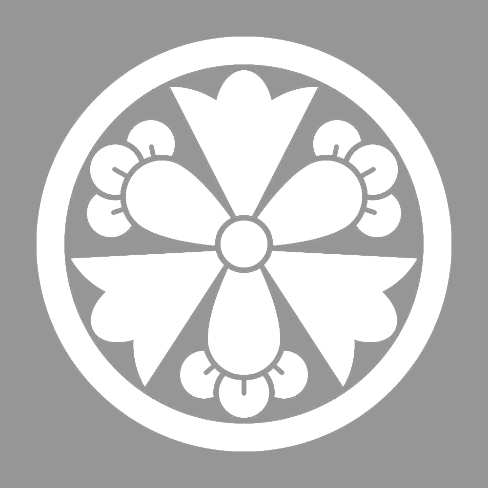 丸に変わり剣三つ丁字紋 7