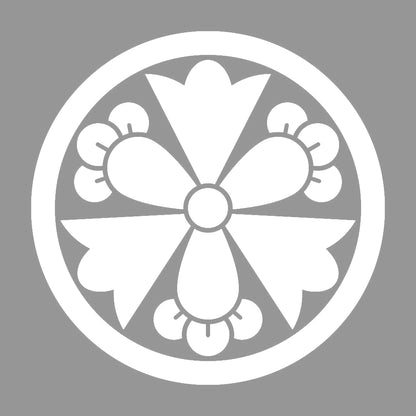 丸に変わり剣三つ丁字紋 7