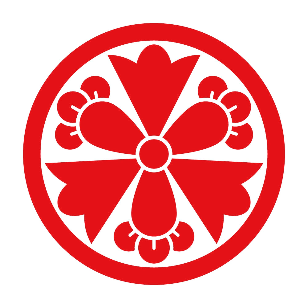 丸に変わり剣三つ丁字紋 8