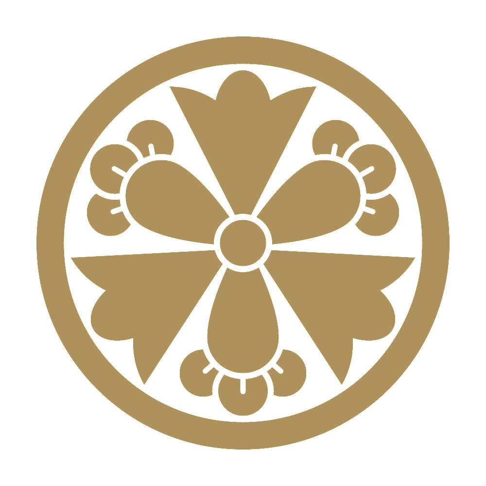 丸に変わり剣三つ丁字紋 9