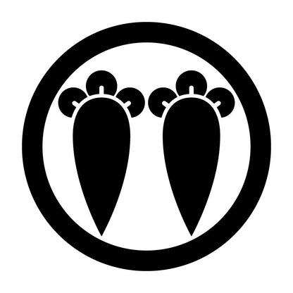 丸に並び丁字紋