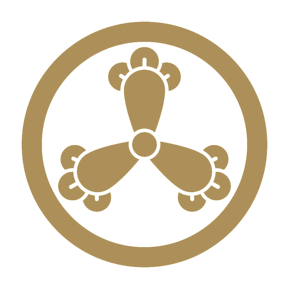 丸に三つ丁字紋 9